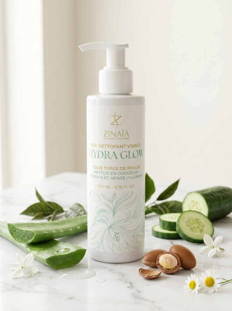 Gel Nettoyant Visage Hydra Glow